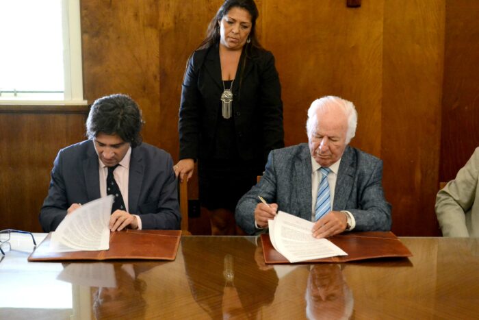Firma de convenio entre el ministerio de Justicia de Nación y la Suprema Corte de Mendoza