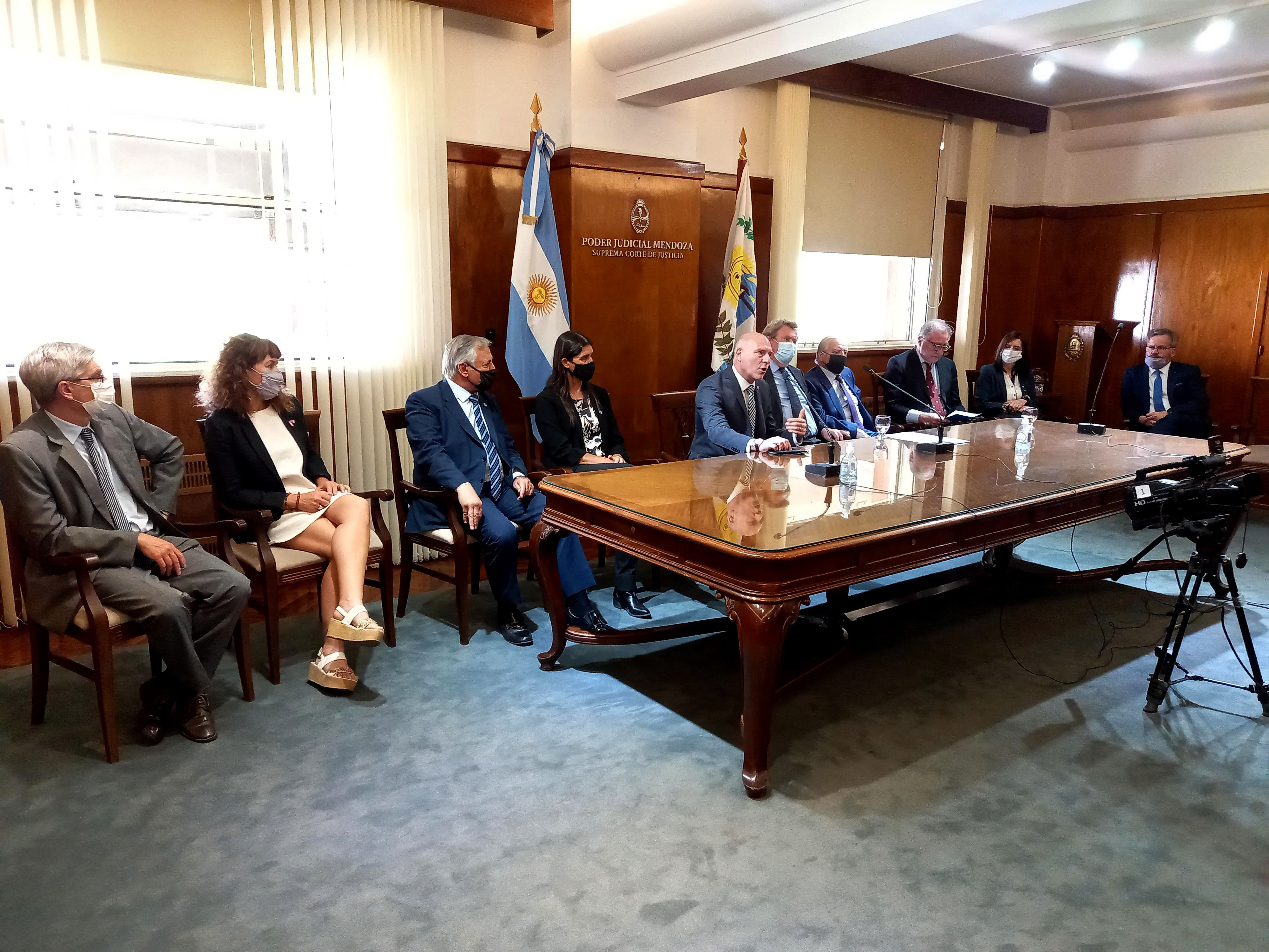 Se cumplieron 10 años del acuerdo entre el Poder Judicial de Mendoza y ...