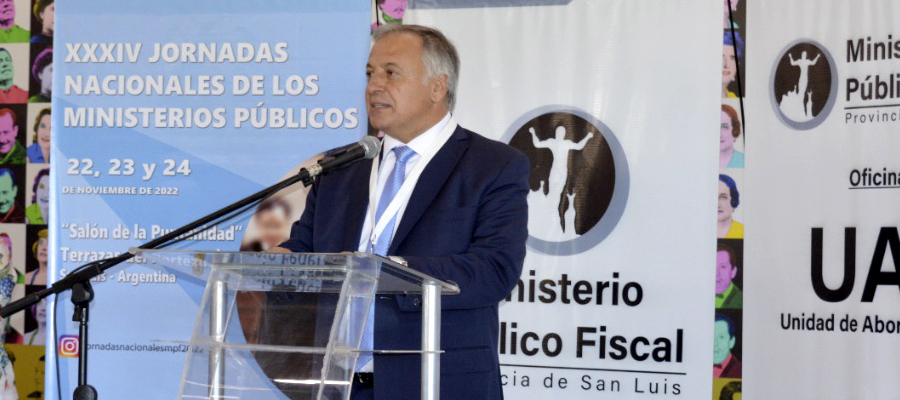 Alejandro Gullé encabeza las XXXIV Jornada Nacional de los Ministerios Públicos
