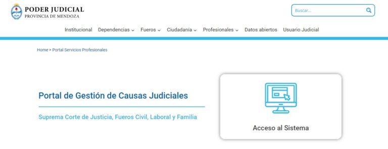 Dos juzgados de Paz se incorporaron al portal de Gestión de Causas Judiciales