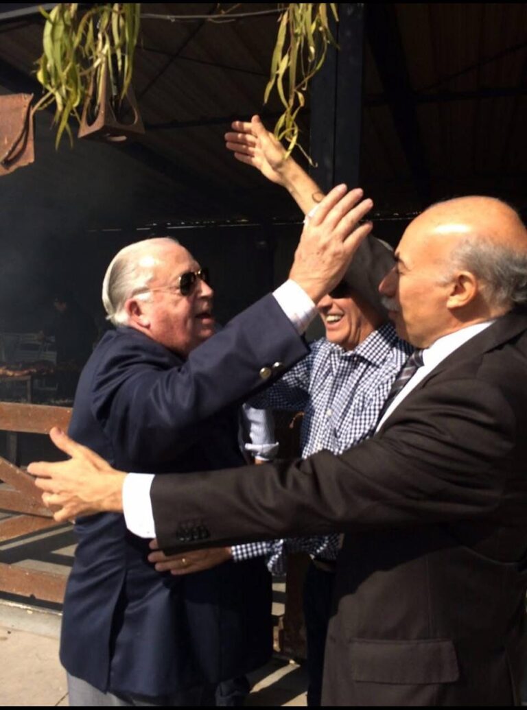 Encuentro entre el Dr. José Valerio y el Dr. Adolfo Alvarado Velloso