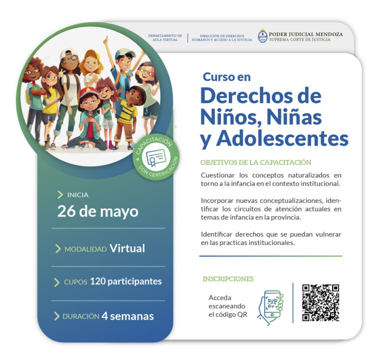 Curso en Derechos de Niños, Niñas y Adolescentes