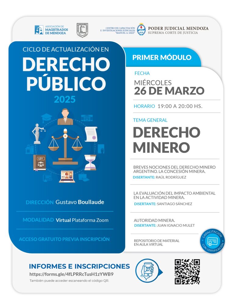 Ciclo de Actualización en Derecho Público 2025 – Módulo 1