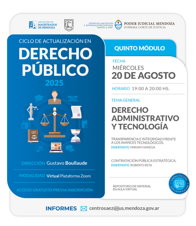 Ciclo de Actualización en Derecho Público – Módulo 5