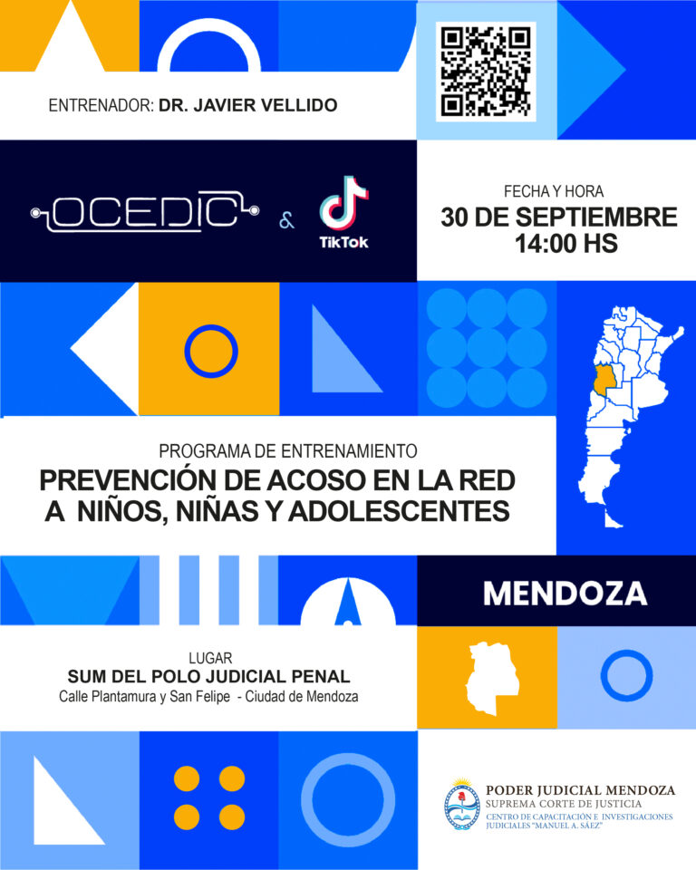 Programa de Entrenamiento OCEDIC: Prevención de acoso en la Red a Niños, Niñas y Adolescentes