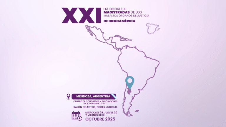 Juezas de Iberoamérica llegan a Mendoza para debatir sobre la participación femenina en la toma de decisiones en el ámbito judicial