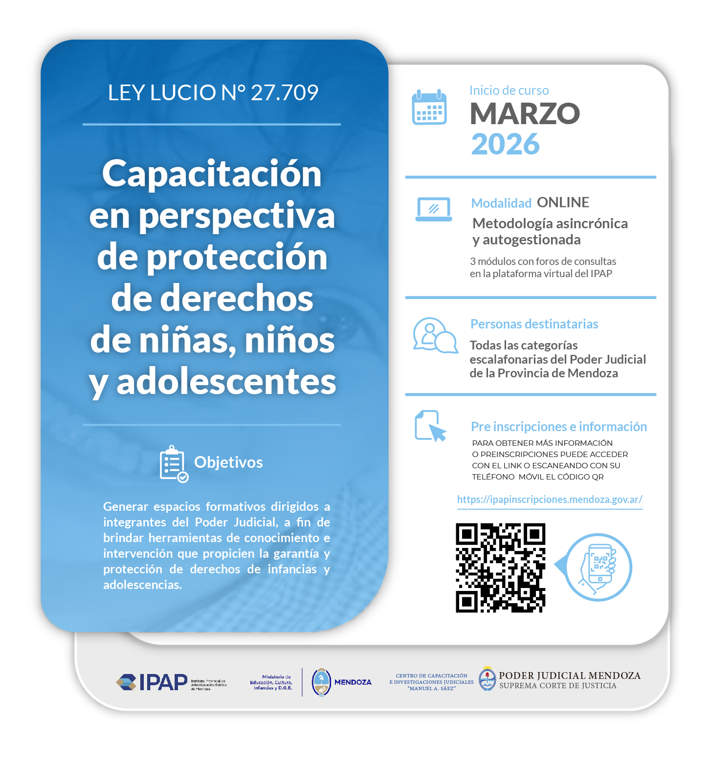 Ley Lucio: Convocatoria N° 1