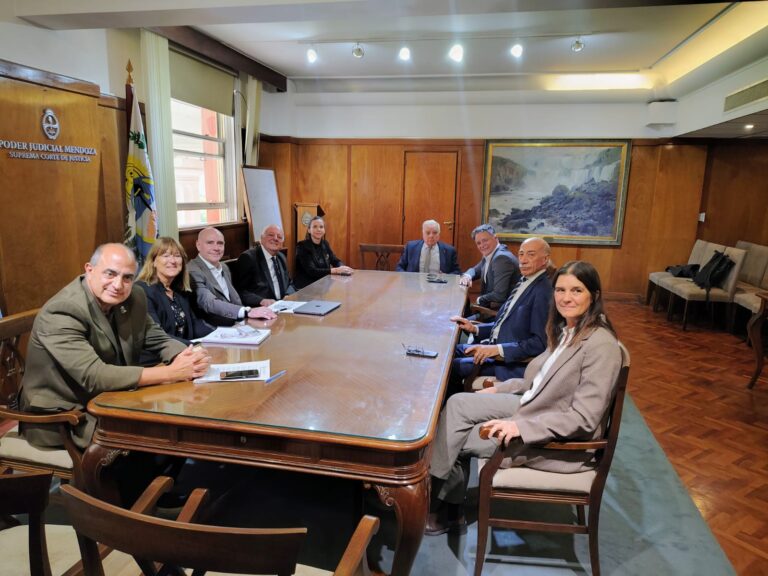 Los Ministros de la Corte recibieron al nuevo subsecretario de Justicia
