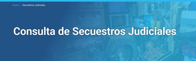 La Corte desarrolló un sistema de consulta online de bienes secuestrados en causas judiciales