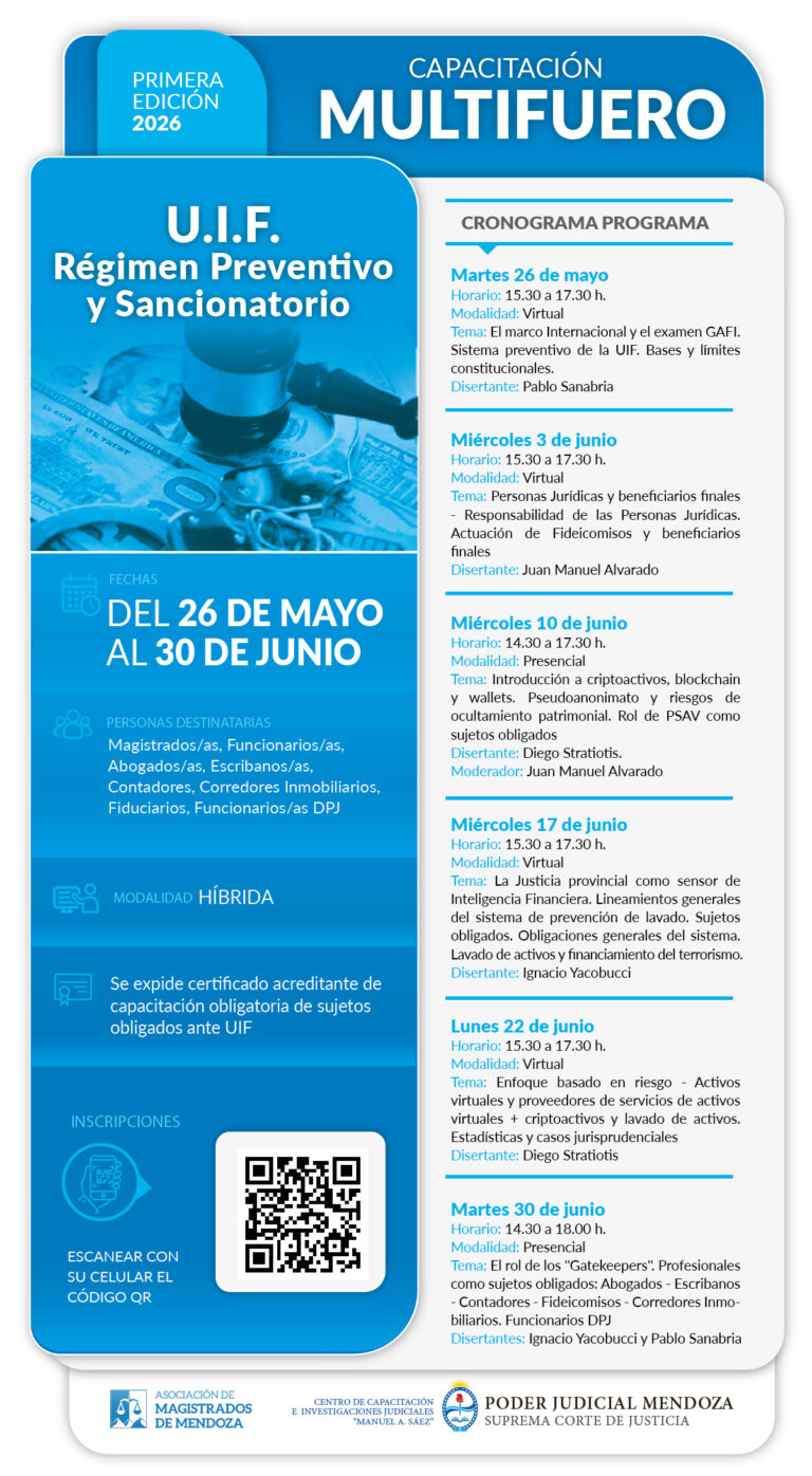 U.I.F. Régimen Preventivo y Sancionatorio