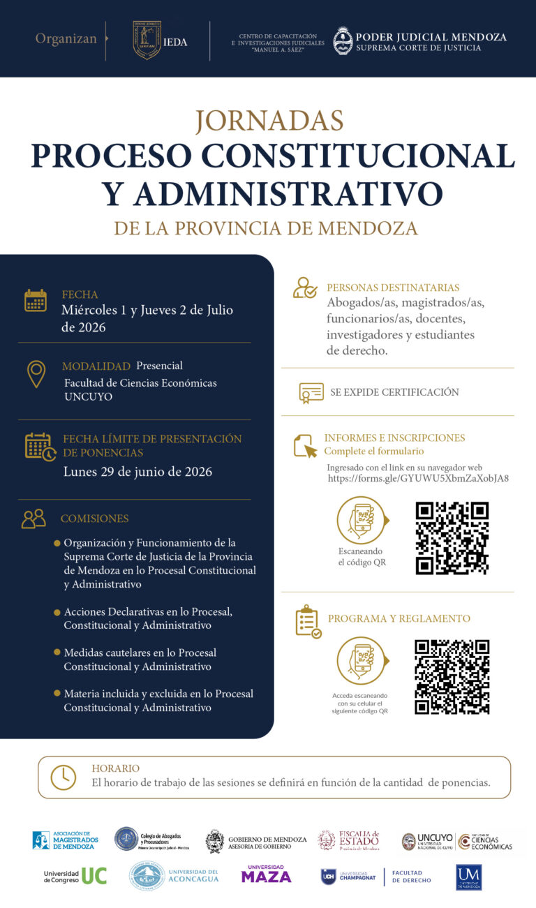 Proceso Constitucional y Administrativo de la Provincia de Mendoza