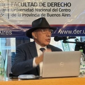 Disertación del Dr. Valerio en el XX Congreso Nacional de Derecho Procesal Garantista