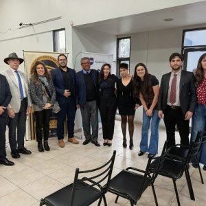 Disertantes y autoridades del Colegio de Abogados de la IV Circunscripción Judicial