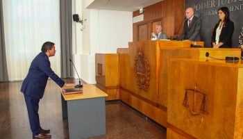 Juramento del Dr. Carlos Torros