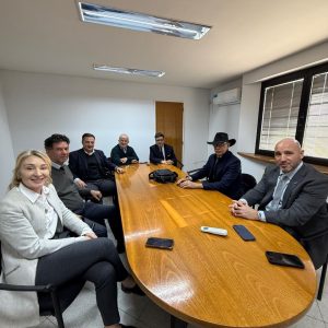 Los jueces penales de San Rafael se reunieron con el Dr. Valerio